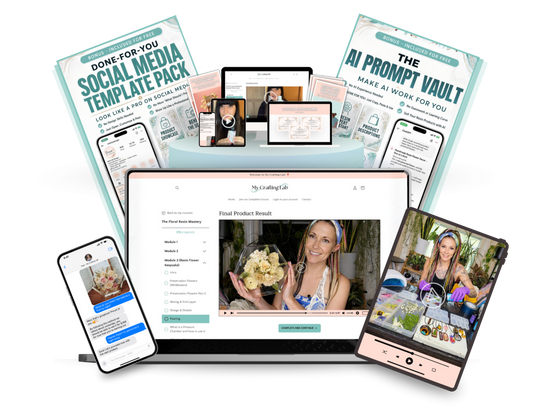 The Floral Resin Mastery Expert Bundle